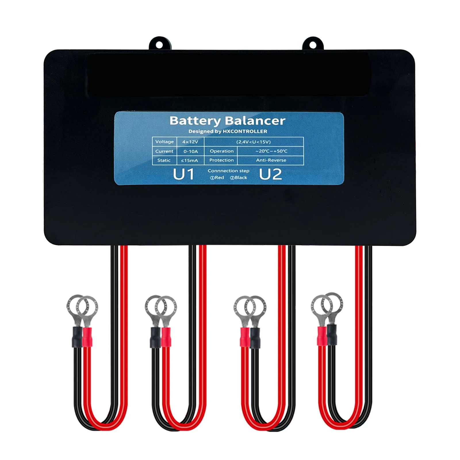 

48V Battery Equalizer for 4 x 12V Batteries Balancer 4S Active Voltage Lead Acid lifepo4 Battery 24V 48V 60V For Solar system