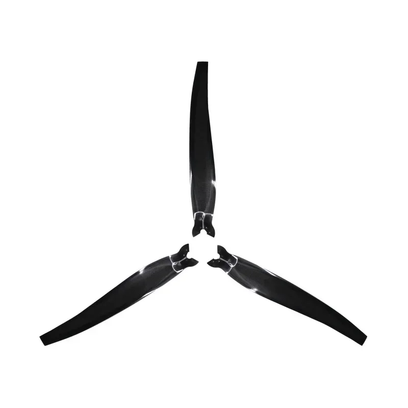 Multi-axis multi-rotor high-strength and high-tension, carbon fiber 55-inch three-blade propeller