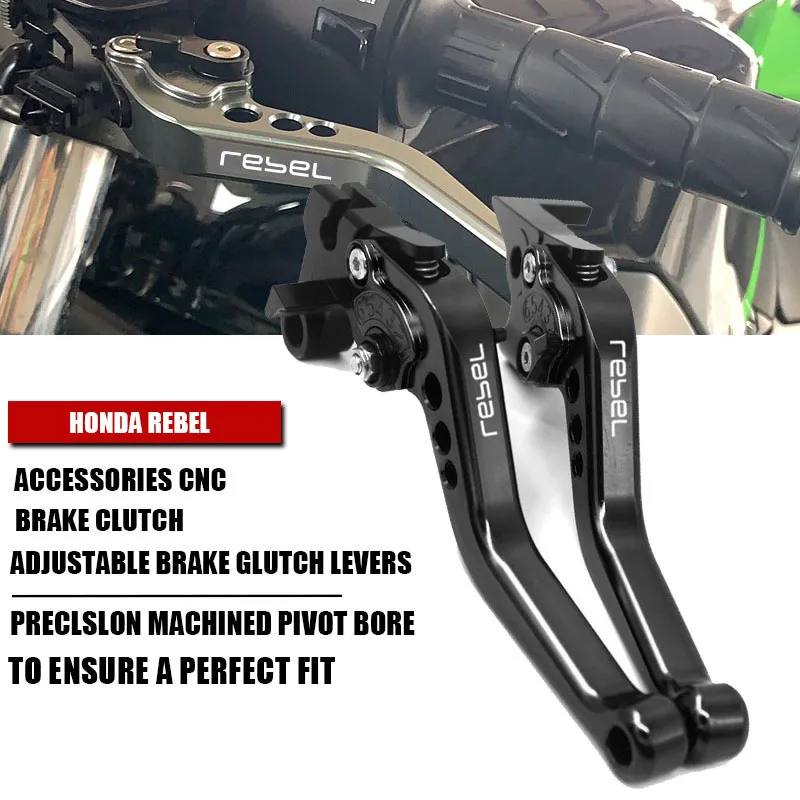 

For CMX 500 CMC 300 REBEL 300 REBEL 500 2017-2019 Motorcycle Accessories Short Brake Clutch Levers