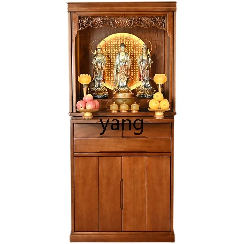 LTT  solid wood household shrine vertical cabinet economical table