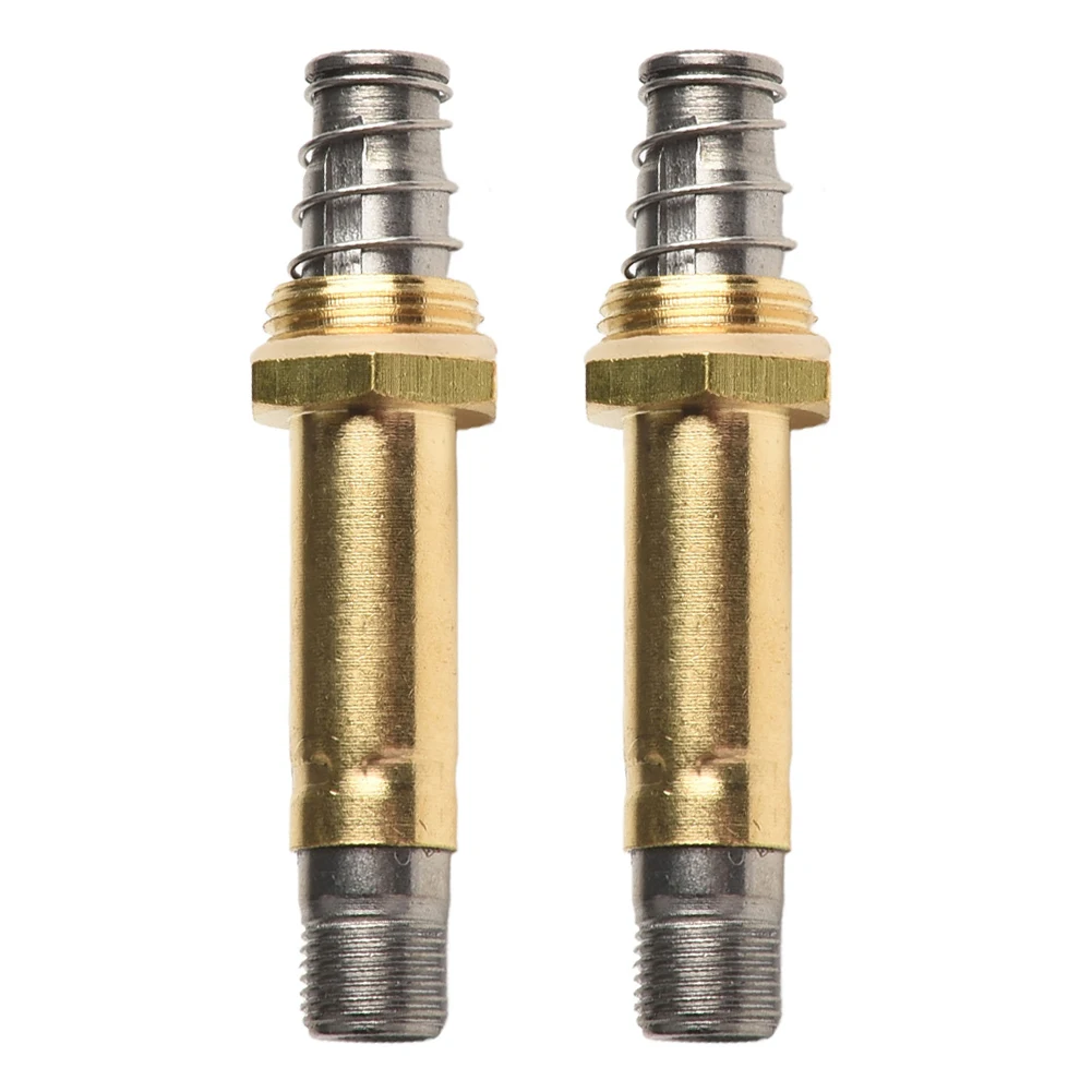 2 قطعة ملف صمام الملف اللولبي لخزان الأسماك منظم ثاني أكسيد الكربون 8 مللي متر حجم الخيط و 52 مللي متر الطول الإجمالي توفير المساحة