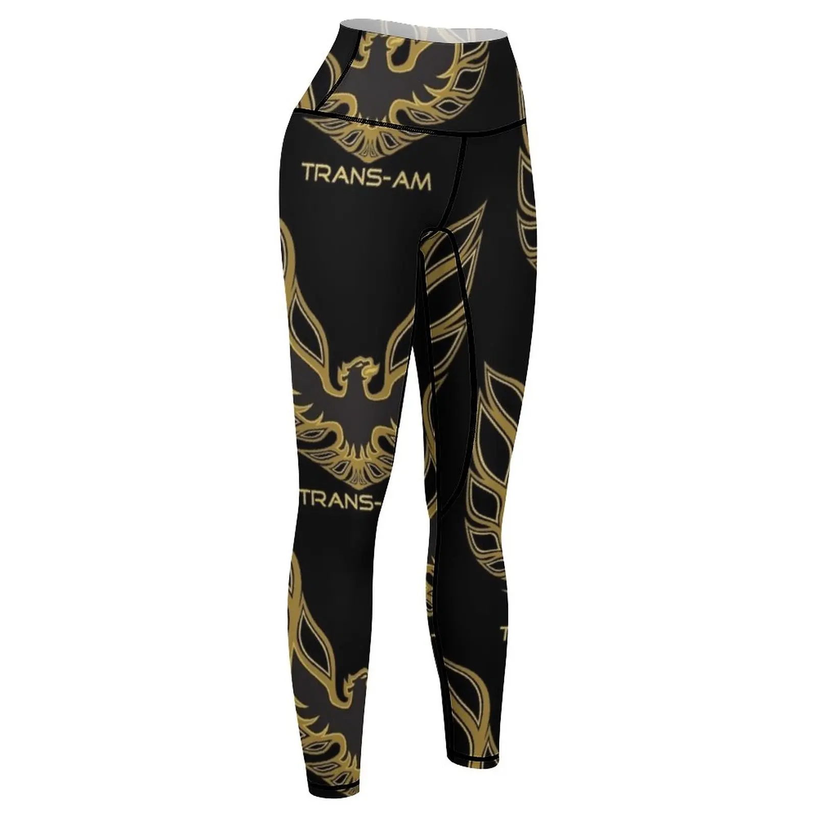 Trans-Am Firebird-mallas deportivas para mujer, pantalones de gimnasio para correr, ropa de Fitness, Leggings para mujer