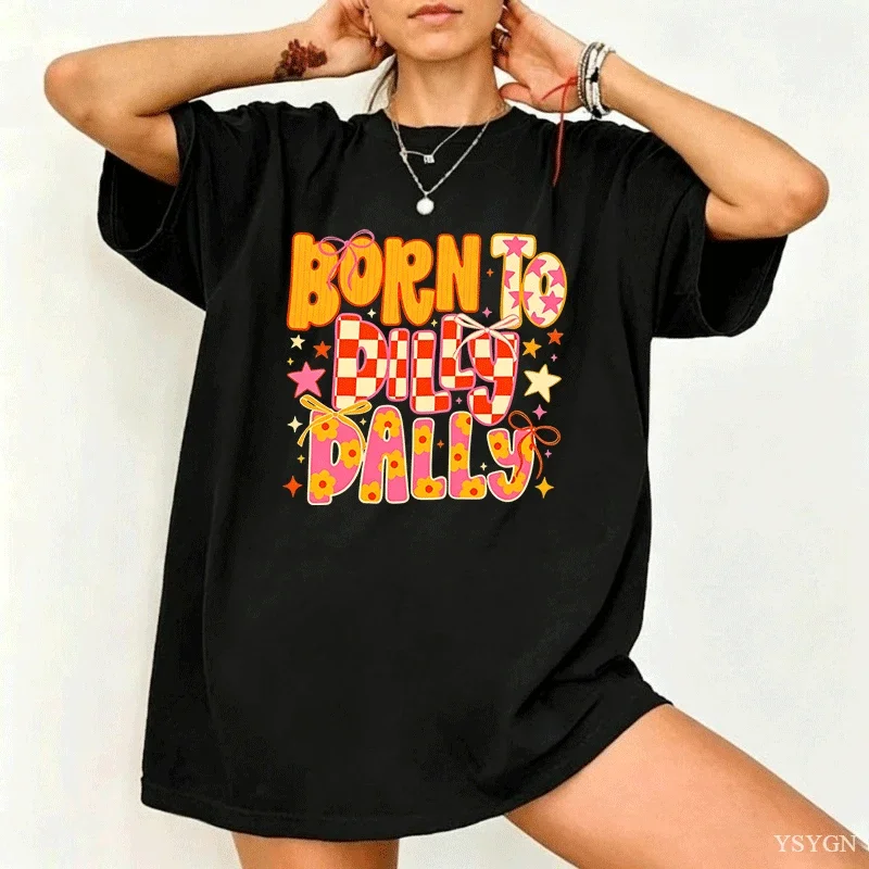 Be Happy Lift Heavy Tee Shirt for Women Funny Workout Weightlifting Graphic Tops Gym Mommy Short Sleeve T-shirts Female Clothing