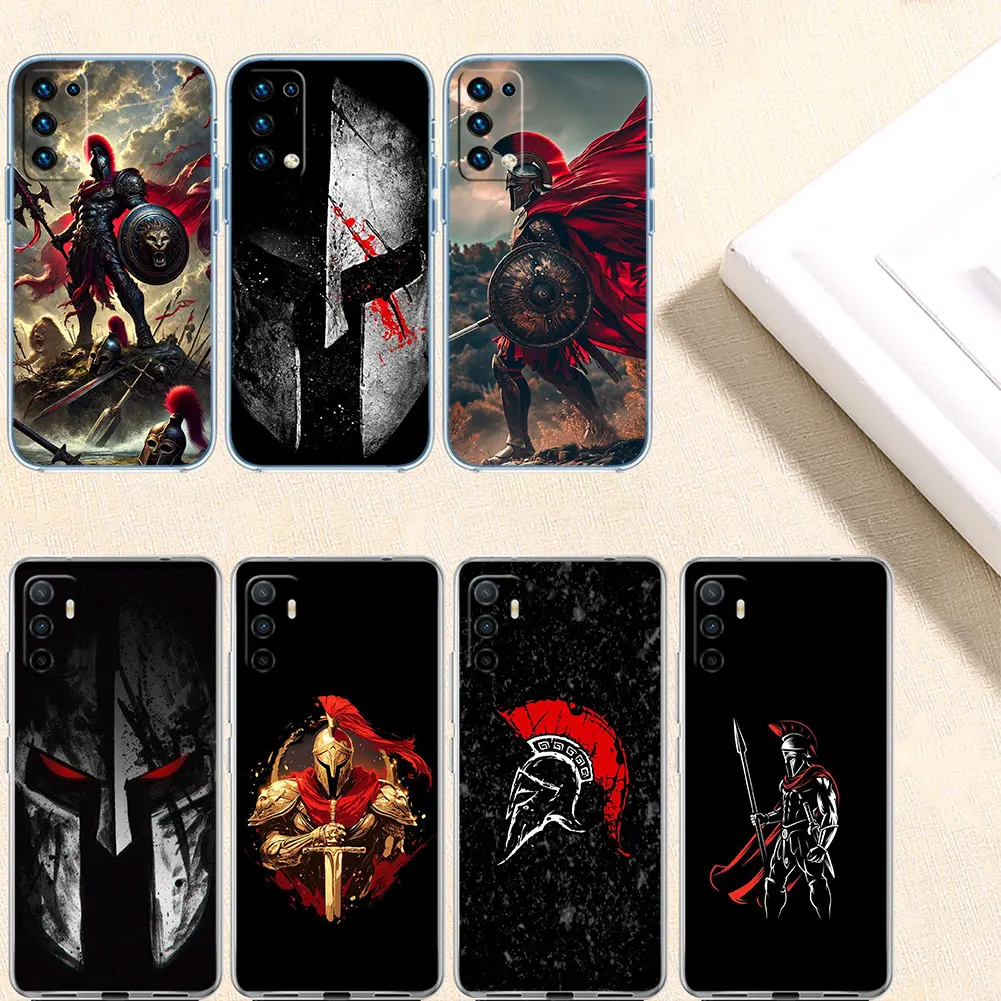 Funda de teléfono AR72 Spartan Warrior para Motorola Moto E13 E15 E20 E22 E22I E22S E30 E32 E40 E7 E7I G Plus Power Play Stylus G22 G14