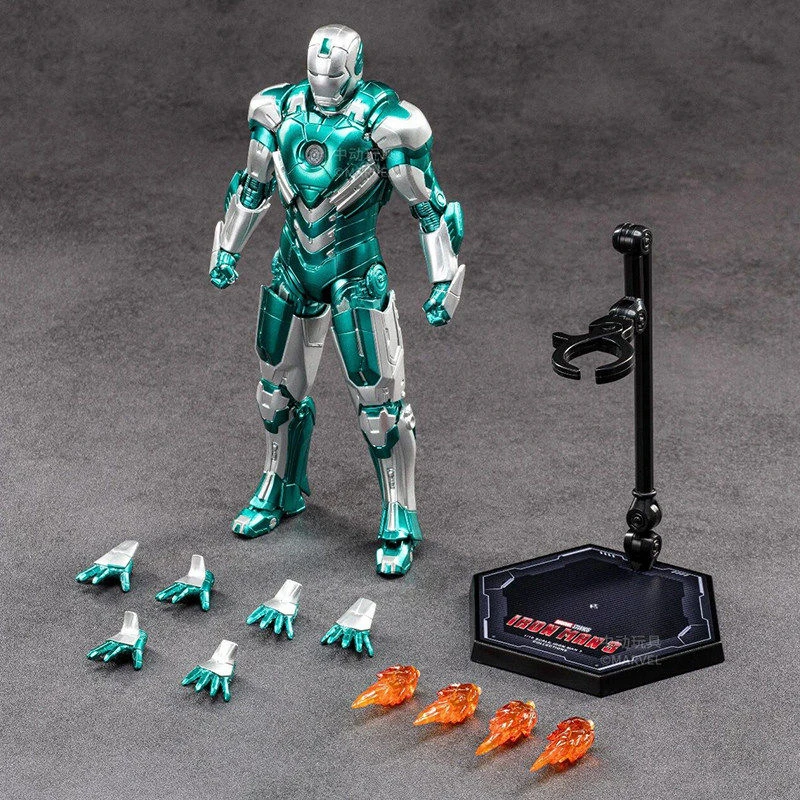 ZD Toys Iron Man MK31 MK34 MK32 MK50 MK19 MK18 MK28 Action Figures Tony Stark Mecha Model Movable Anime Avengers Collection Toys