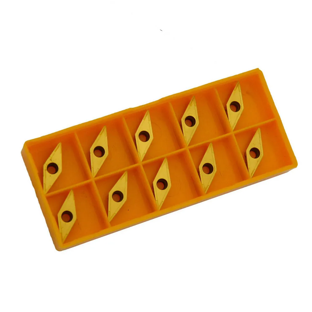 10pcs VCMT110304 VCMT221 For Processing Steel Stainless Carbide Inserts Electronic Measuring Instrument Machinery  Accessories