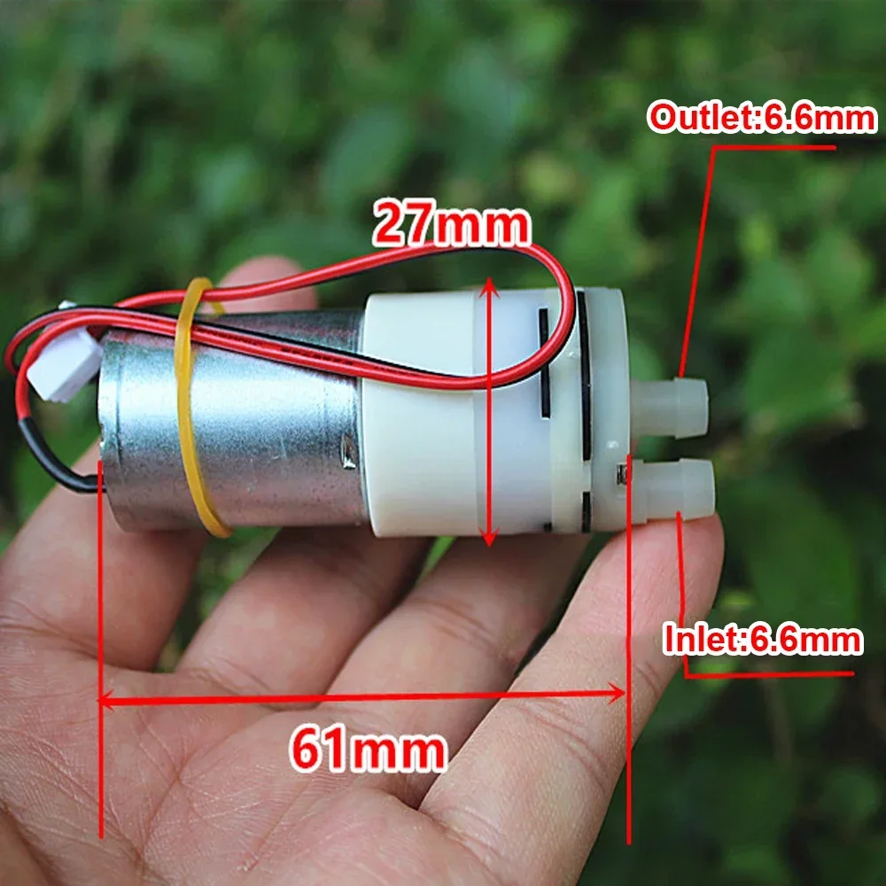 Mini 370 Water Pump DC DC 3V 3.7V 5V Low Noise Large Water Flow Self-priming Pump for Drinking Mini Water Pump