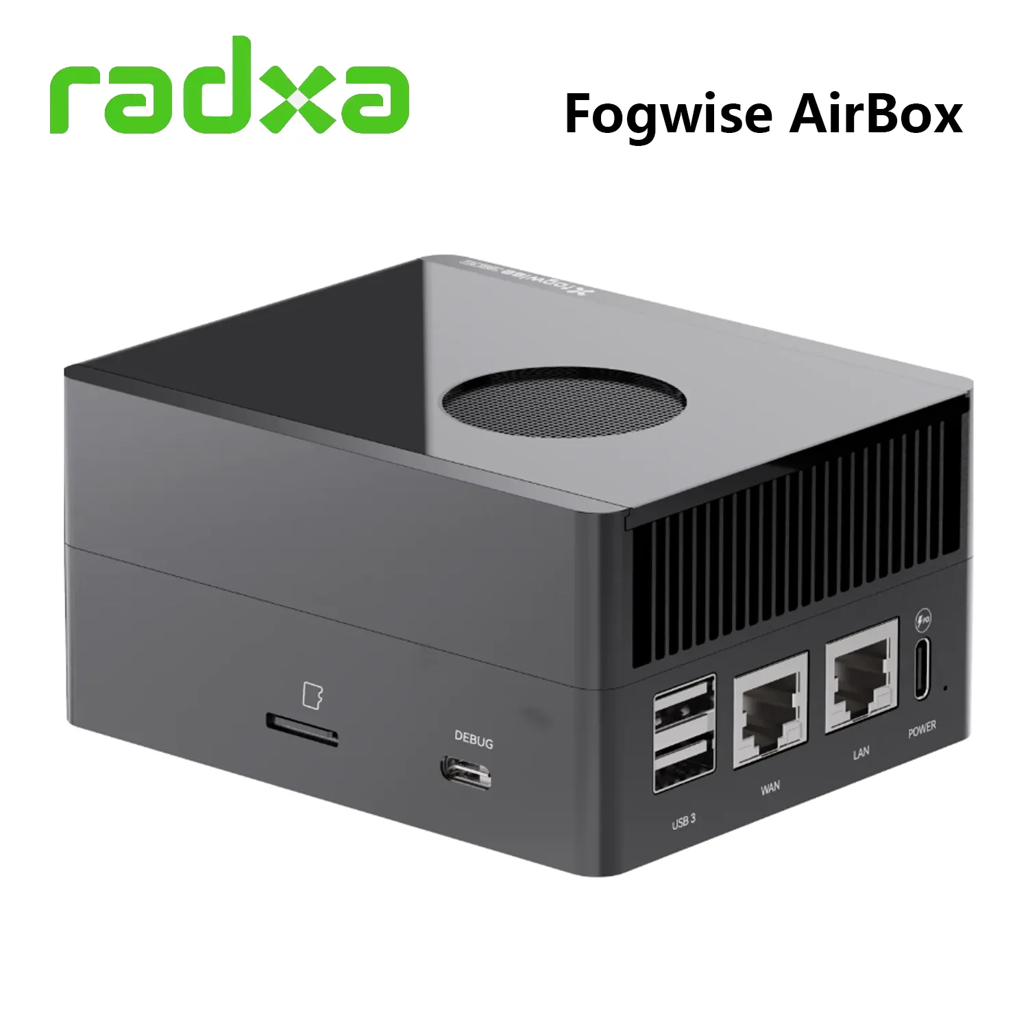 Radxa Fogwise AirBox Edge AI Micro Server SOPHON SG2300x GPT Octa-core A53 16G RAM 64GB eMMC Onboard