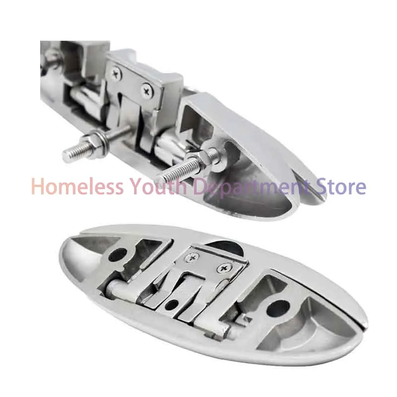Stainless Steel 316 Invisible Cable Bolt 5/6/8 Inch Yacht Kayak Folding Croissant Cable Bolt Column