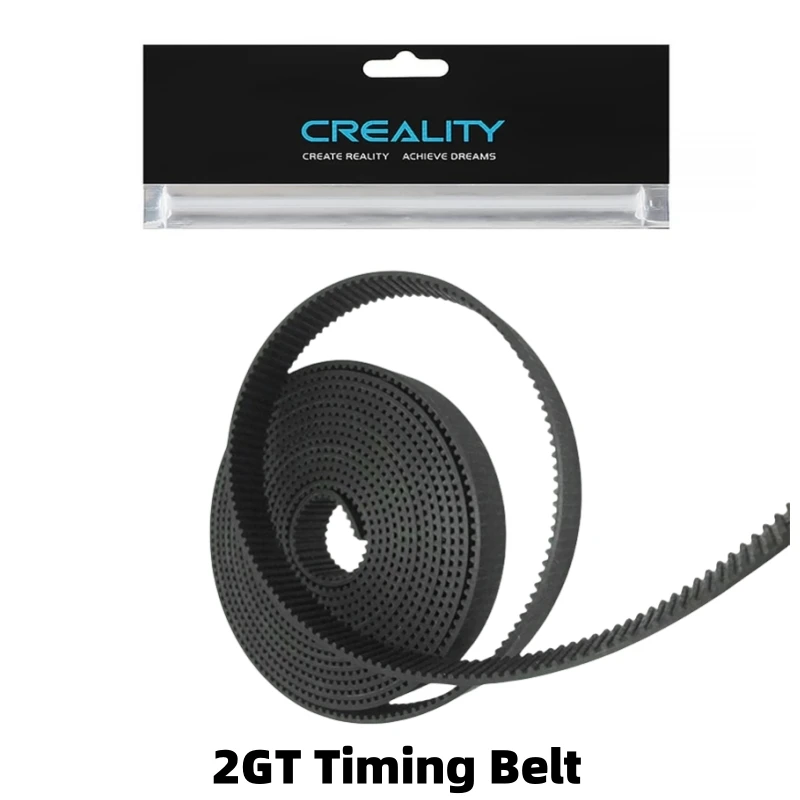 

Creality 1/2M 2GT Open Synchronous Timing Belt Width 6mm GT2 Rubber Tape Pitch 2mm Wear Resistant for 3D Printer Parts Ender 3