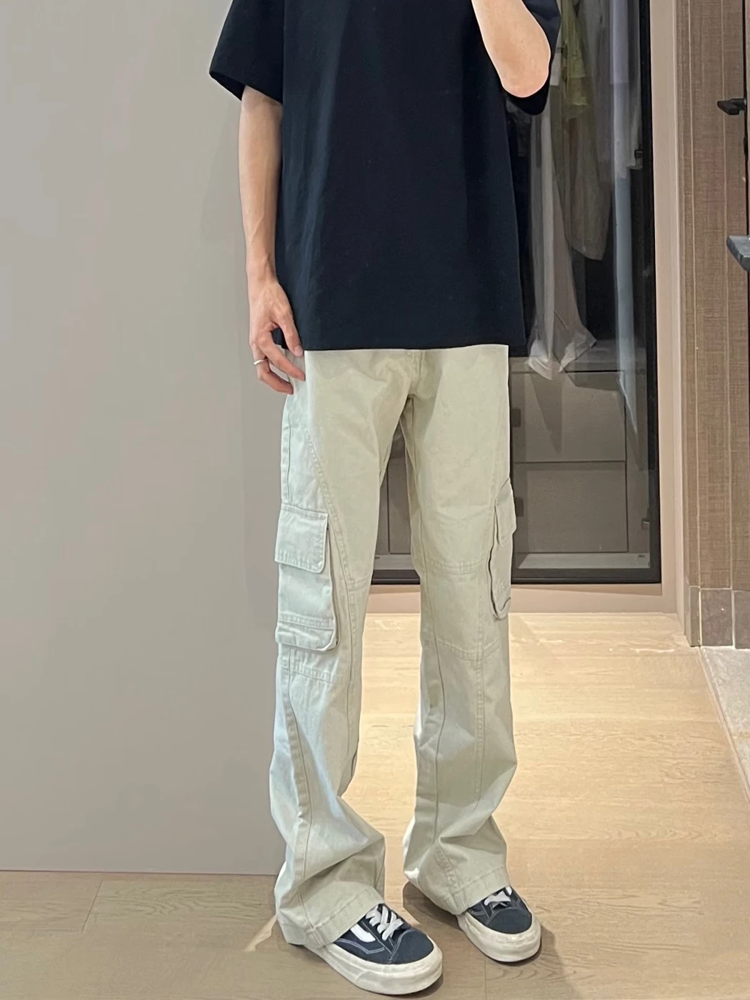 

Мужские камуфляжные рабочие джинсы Cleanfit Large ket Bend Knife, брюки для лесозаготовительных работ, американские прямые брюки в стиле High Street