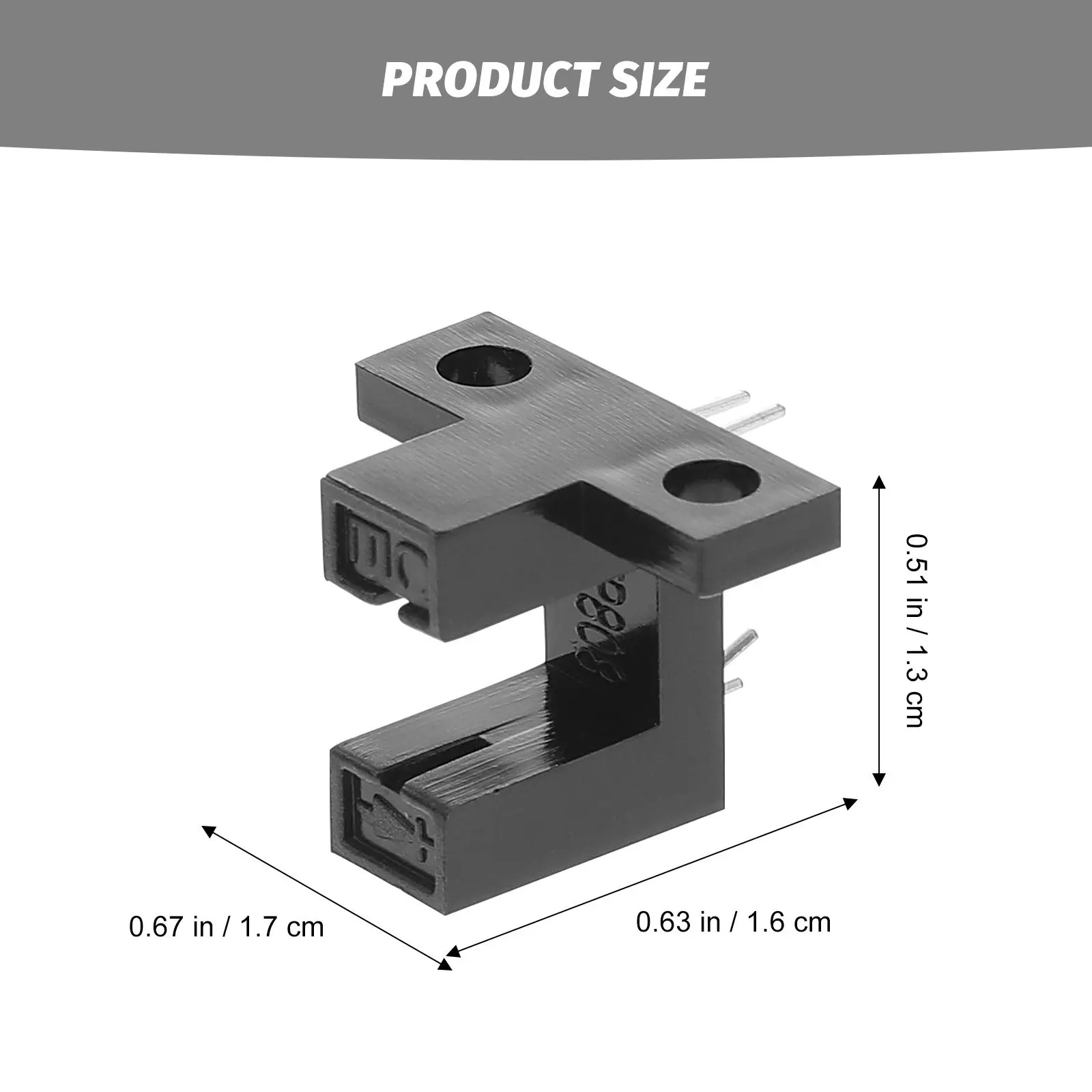 10Pcs Optical Sensor Photoelectric Infrared Slot Switch for Printer Object Detection Automatic Counting Optical Photoelectric