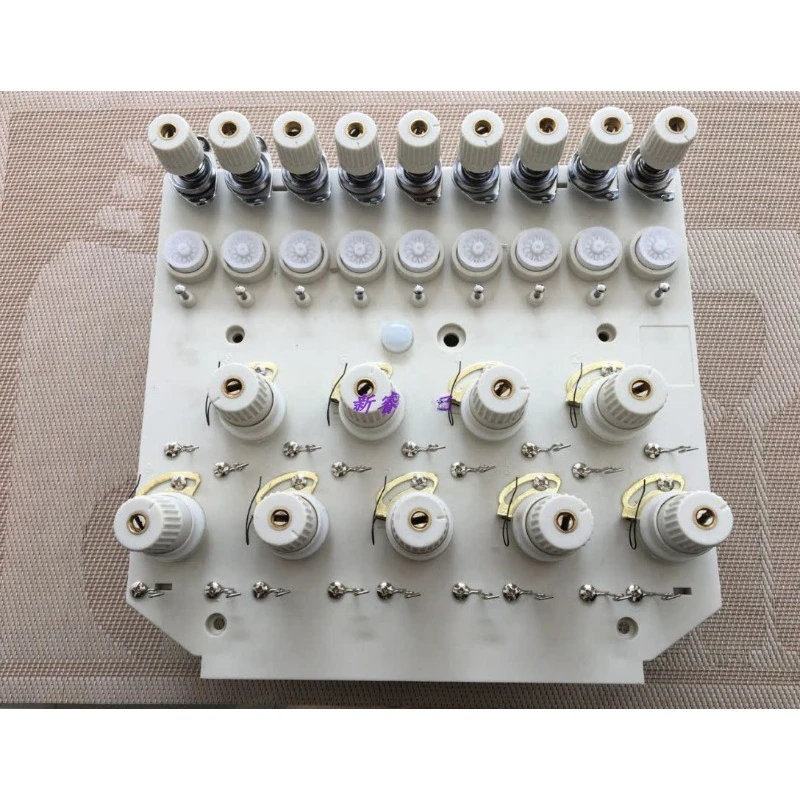 Computer embroidery machine accessories, nine-pin bottom line detection alarm panel assembly, square type, head clamp assembly