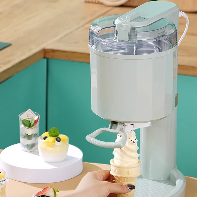 

Fully automatic ice cream machine, home small children DIY homemade cone machine, ice cream machine, mini ice cream machine