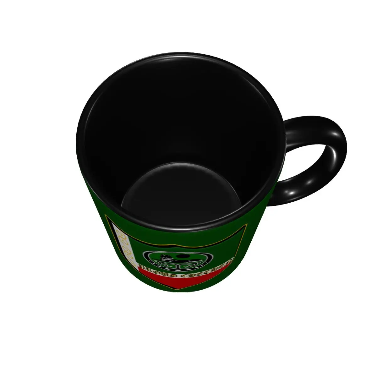 Chechnya Proud Shield Badge Accessories Coffee Mug Kawaii Chechen Tea Cups Gift 4