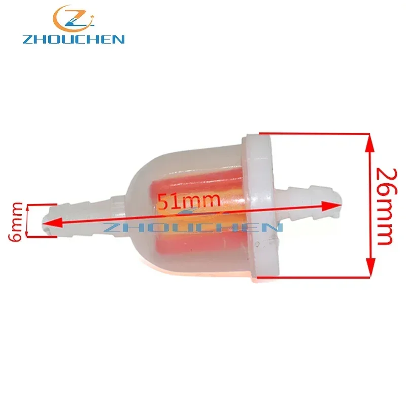 

Горючие фильтры Универсальный мотоцикл Байк ATV Циклоп-двигатель Скутеры 10 шт. Пакет