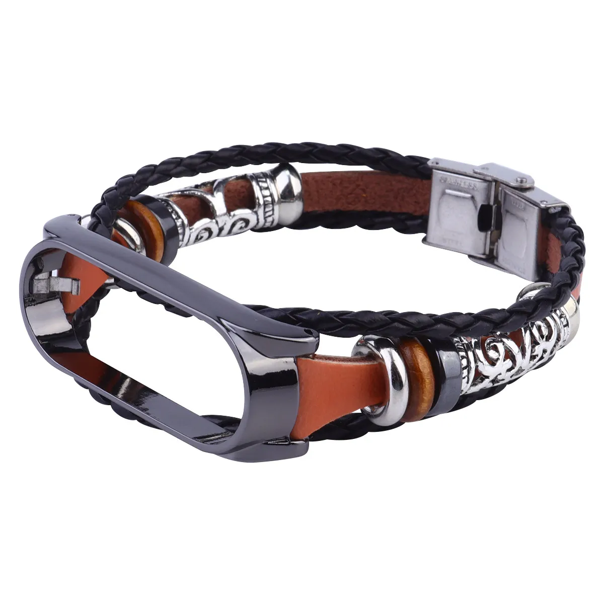 

Replacement Wristband Bracelet Retro Design Premium Wear Resistant Easy Install Unisex Fashion Accessory for All