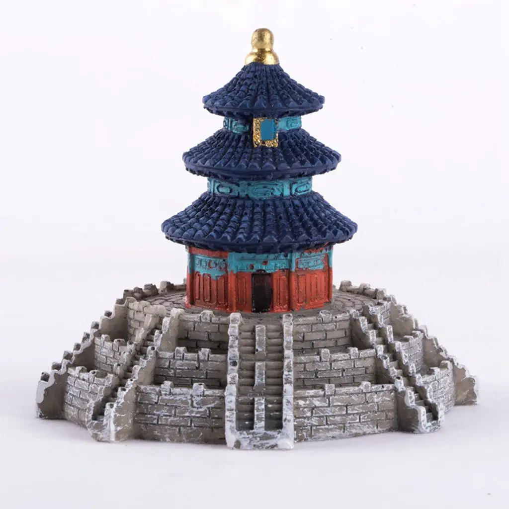 

Mini Realstic Resin Crafts DIY Scene Statue House Model Bonsai Decor Figurines