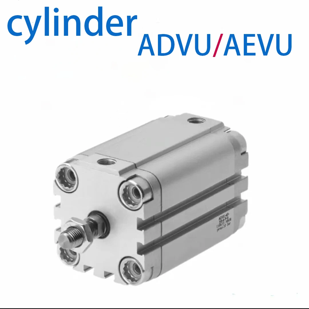 Compact cylinder AEVU/ADVU-32-10-15-16-20-25-30-32-40-50-60-63-50-80-100-A-P-A-S6 ADVUL-50-50-P-A ADVU-32-10-A-P-A ADVULQ