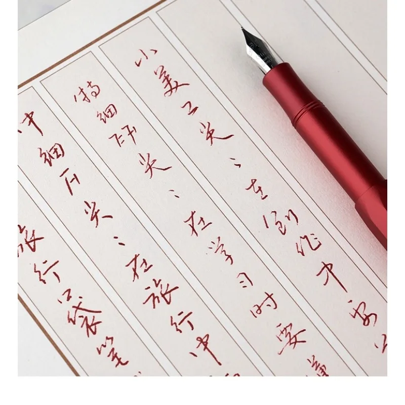 MAJOHN Alpha Ringan Aluminium Aloi Akun Tangan Ahli Perjalanan Pena Pendek Pena Saku Ultra Halus EF F Ujung Seni Kecil