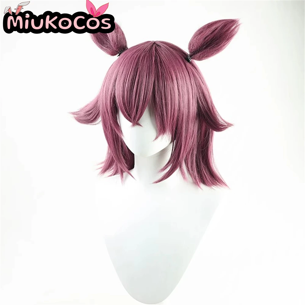 متوفر في المخزون ساكلا تشيونو أور ساكورا شيونو يا شعر مستعار تأثيري مع آذان وذيل لعبة ميوكو كوسبلاي Umamusume: كوسبلاي ديربي جميل