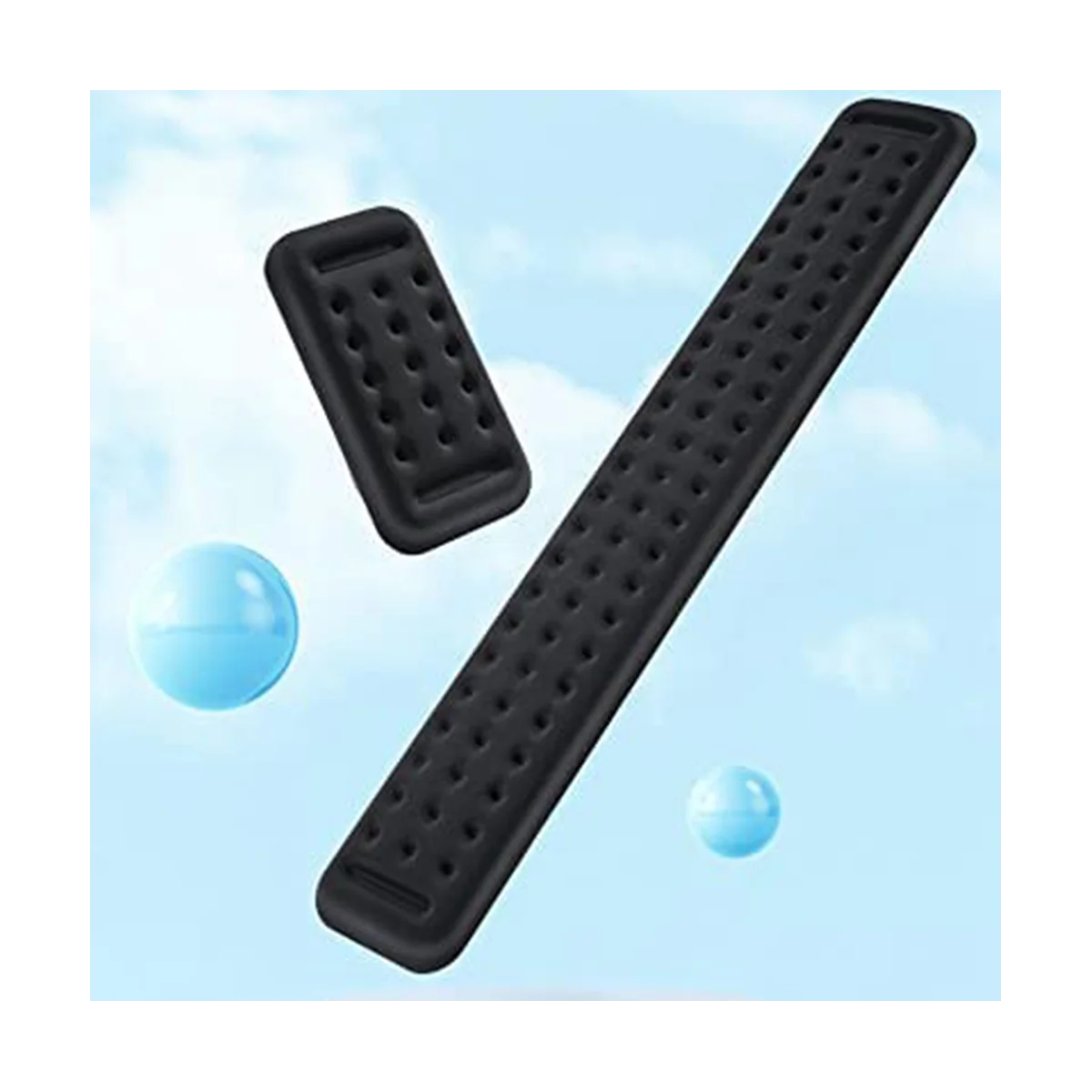 

N27R Keyboard Wrist Rest, Wrist Rest for Keyboard and Mouse, Ergonomic Memory Foam Keyboard Mouse Pad Set