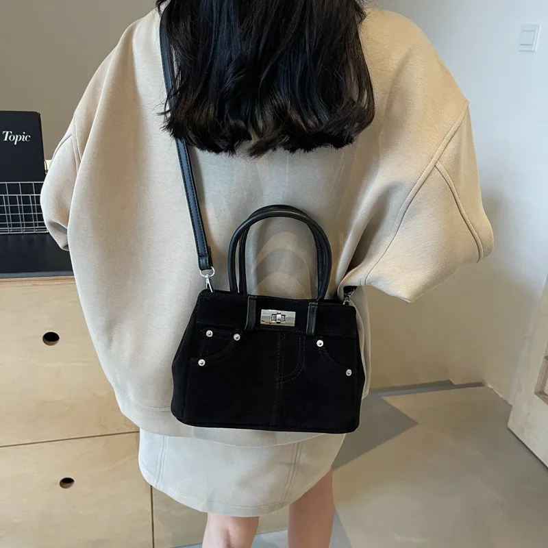 حقائب كروس ريترو للنساء حقائب كتف بسيطة عصرية ومحفظة وحقيبة يد مصممة حقائب الأم للأطفال للفتيات SUмка