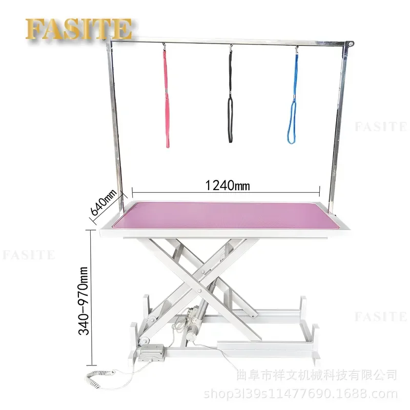 For Pet Grooming Table Hydraulic Electric Lifting Shearing Station for Cats Dogs Beauty Care Furniture