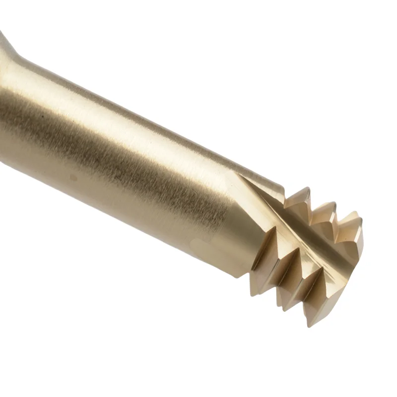 CNC Machine Cemented Carbide Titanium Alloy Three Flute Thread Milling Cutter M1M2M3M4M5M6M8M10M12M16M18M20M22M24 Mill Cutters