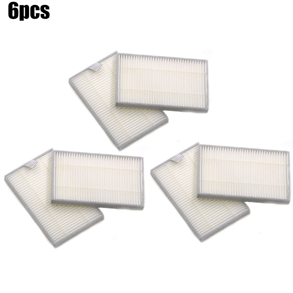 6 Pack Hepa Filter For Ikohs Create S18 Robotic Vacuum Cleaner Parts Filters Spare Parts Accessories Dust Filter