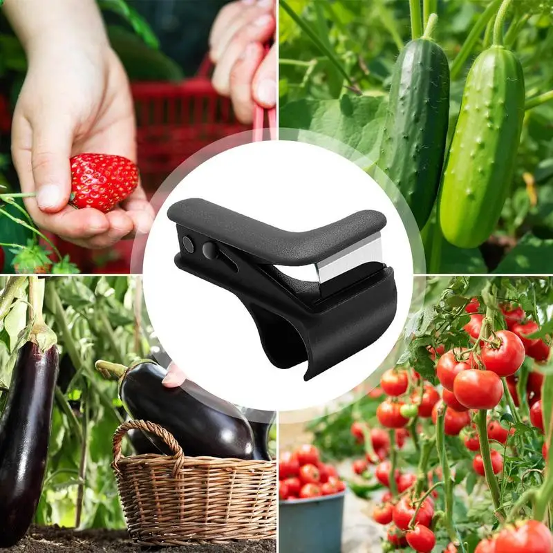 Finger Cutter Vegetable Plant Fruit Picking Knives Gardening Thumb Knives Harvesting Tool Multi-functional Thumb Knives Garden