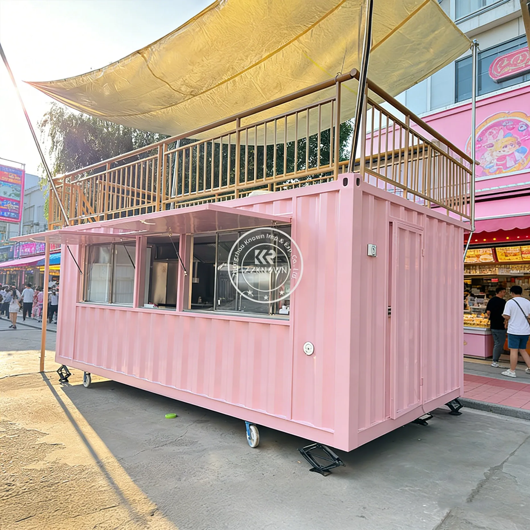 

Оптовая продажа: Индивидуальный 40-футовый складной кофейный бар из контейнеров с металлическим каркасом для использования на открытом воздухе