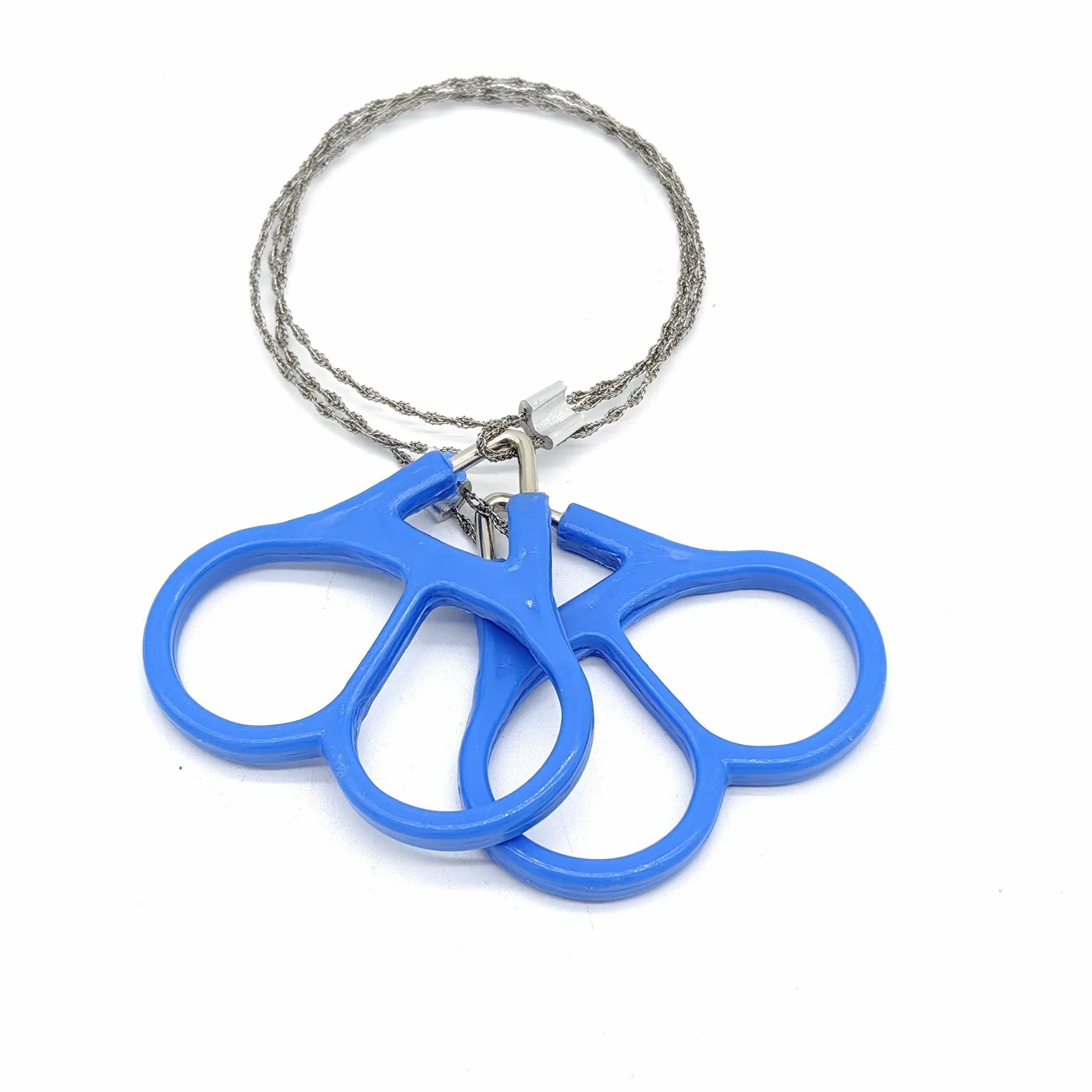 Sega a filo portatile con rotazione 1/3/5 pezzi - Strumento EDC in acciaio inossidabile per campeggio/escursionismo, impugnatura antiscivolo con anello Accessori per esterni