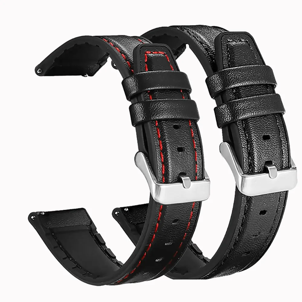 20 22Mm Leather Sil… - image