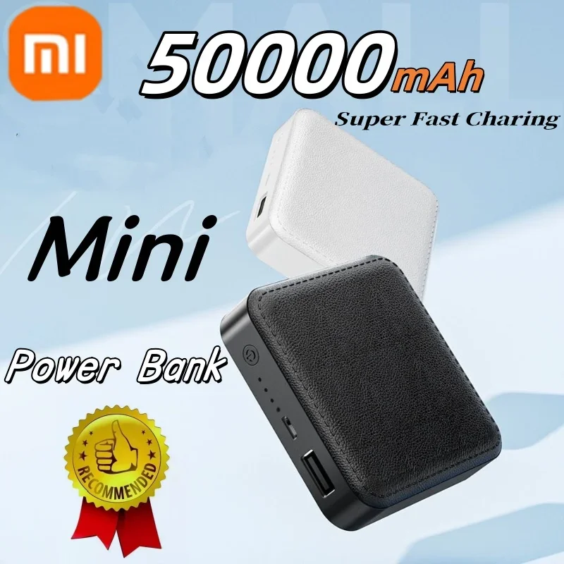 

Xiaomi 50000mAh Portable Mini Power Bank Large Capacity External Battery Super Fast Charging Suitable For Huawei iPhone New ﻿