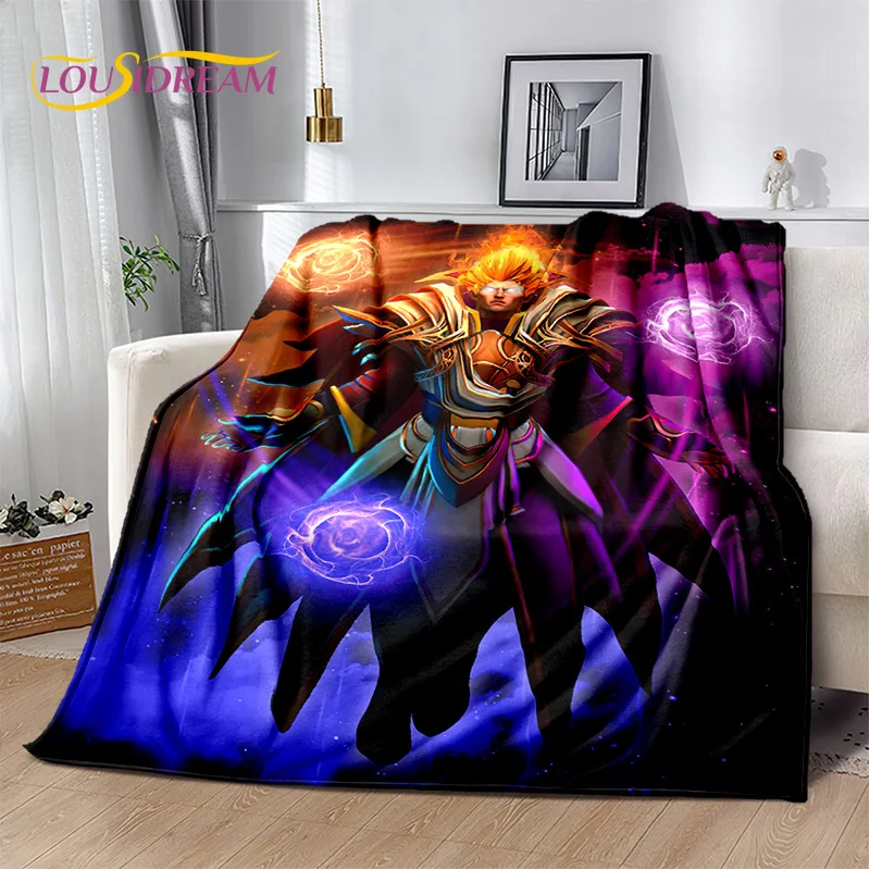 RPG Dota2 Classics Game Gamer Blanket,Soft Throw Blanket for Home Bedroom Bed Sofa Picnic Travel Office Rest Cover Blanket Kids