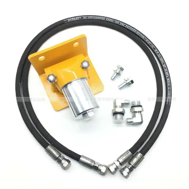 

Excavator parts, suitable for Kobelco SK200/260/350-6/-8 with pilot filter assembly