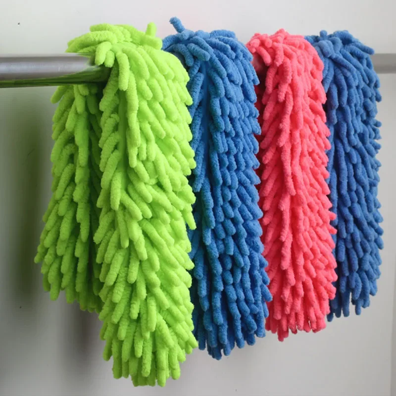 Buigbare Chenille Microfiber Duster Cleaner Handvat Flexibel Wasbaar Schoon het stof Meubilair voor plafondventilatoren Autoborstel