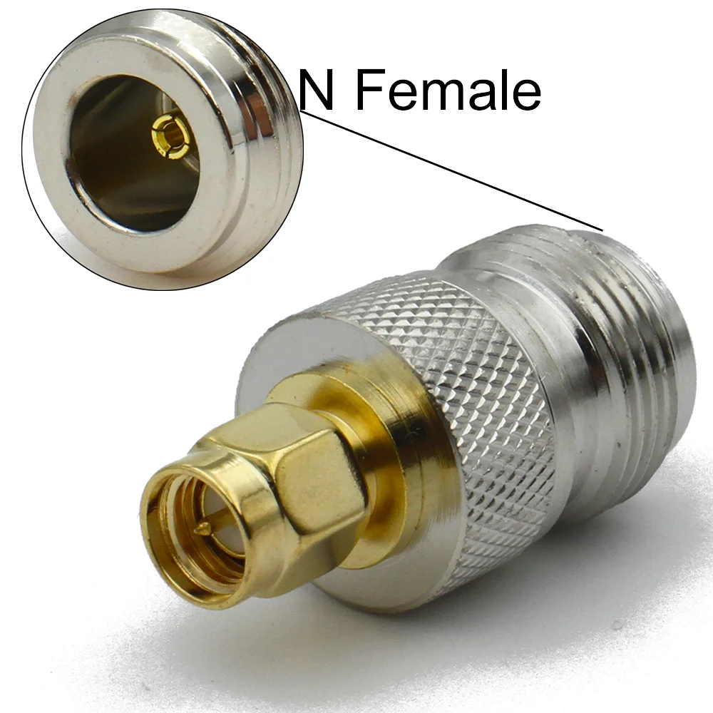 L16 N to SMA Connector Male Female Straight Adapter SMA to N Test Converter for Wi-Fi Cable,mobile communications,wireless data