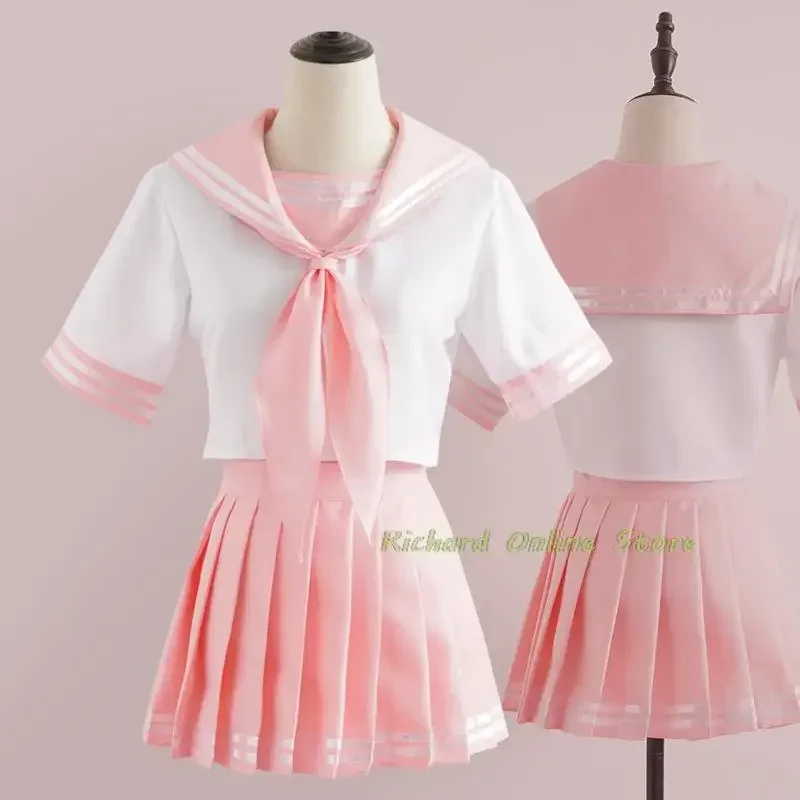 S-5XL FGO Fate Grand Order Astolfo Agartha Sailor Suit School Uniform Students Cloth Tops Skirts Anime Games Cosplay Costume$0$k