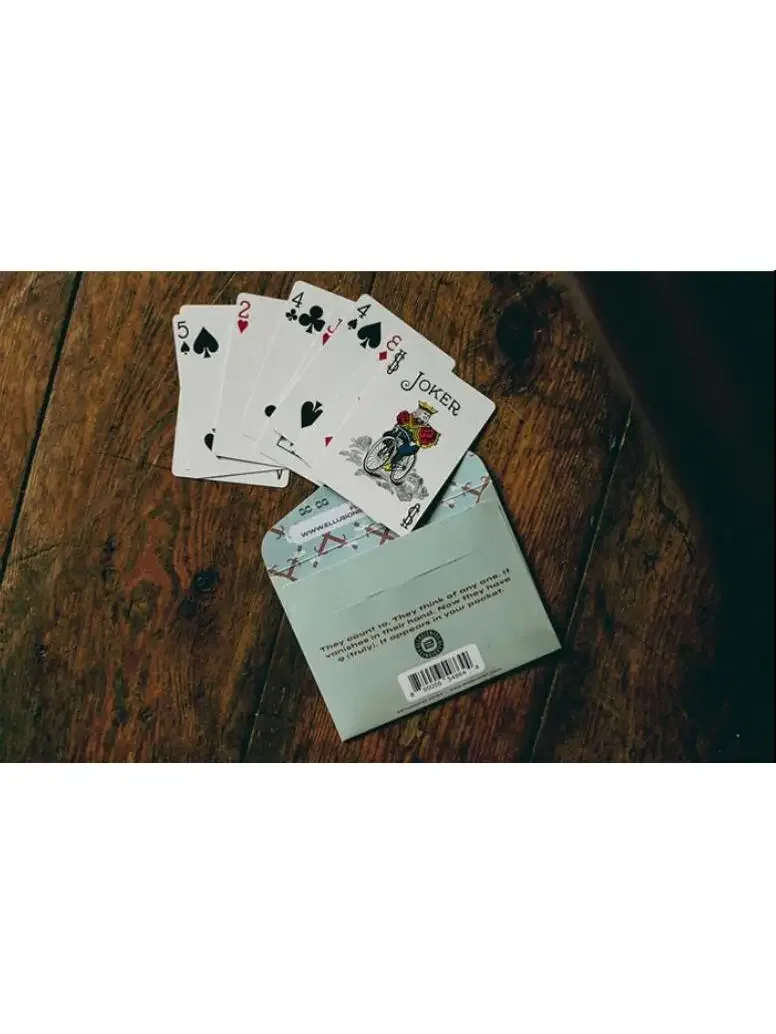 QUALQUE THOUGHT OF CARD TO POCKET Christian Grace Gimmicks Deck Vanish From Hands Appear in Pocket Close up Magic Street Illusions