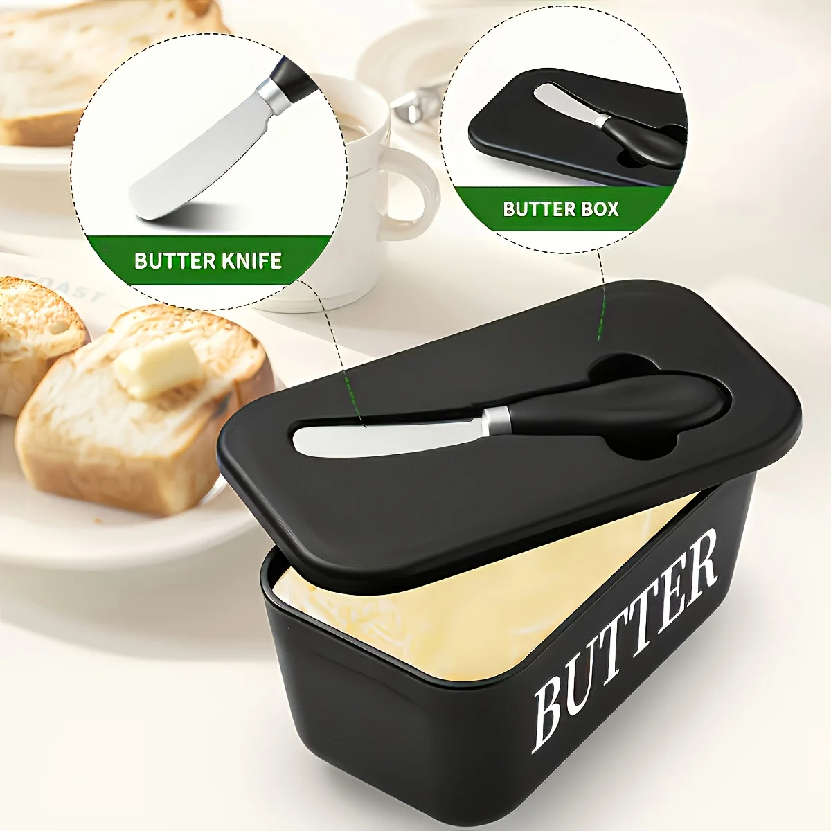 

A set of butter boxes with LIDS, suitable for butter boxes in hotels, families and restaurants