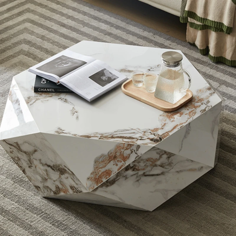 Hardcover Luxury Coffee Tables Modern Design Italian Small Coffee Table Living Room Tavolino Da Salotto Home Furniture