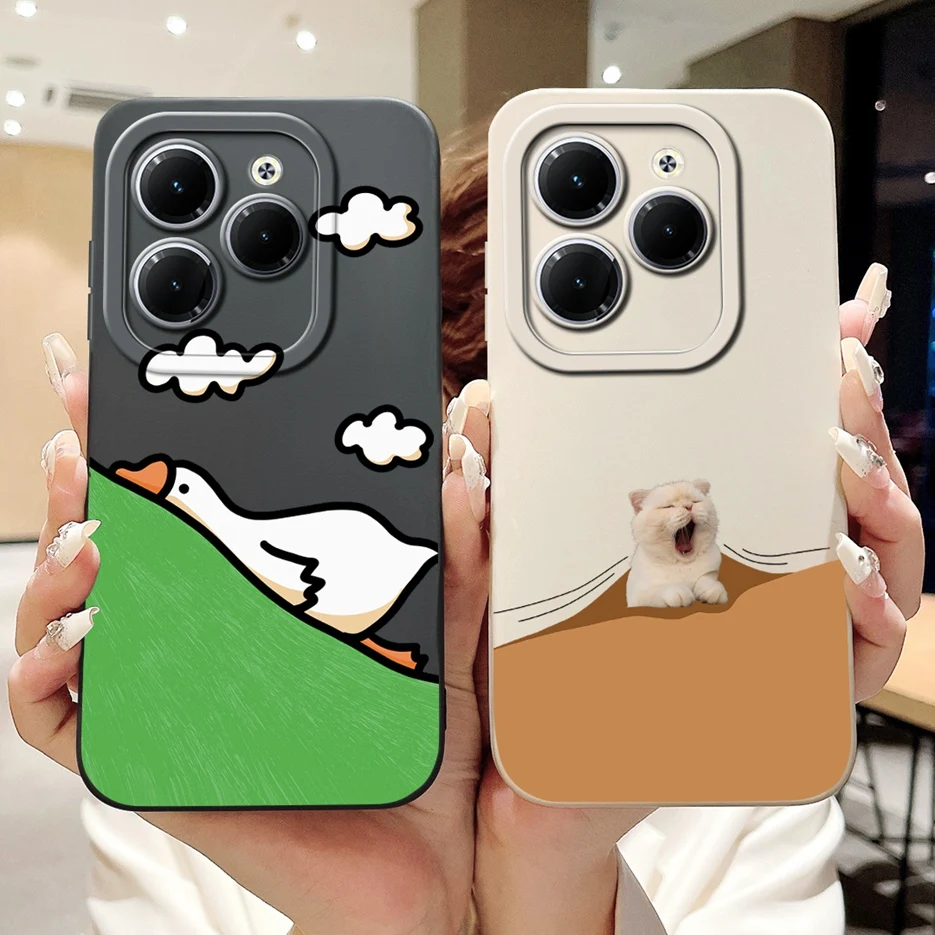 For Tecno Spark 20 Pro Case KJ6 Cute Animals Cartoon Cover Soft TPU Phone Case For Tecno Spark 20C Spark20 Pro Plus Fundas Coque