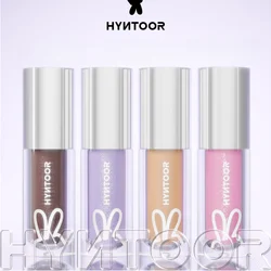HYNTOOR Shining Moisturizing Pink Fantasy Planet Lip Glaze Mango Fragrant Mirror Surface Glossy Lip Tint Liquid Lipstick Makeup