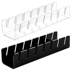 Hat Organizer for Baseball Caps Acrylic Hat Storage Display Holder for 7 Baseball Caps No Install for Bedroom Closet Dresser