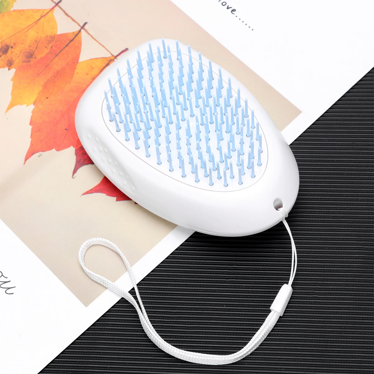 

Abs Dog Comb Cat Brush Hair Removal Comb For Dogs Cats Grooming Tool Dirt Dander Remover Tangle Cleaner Portable Reusable