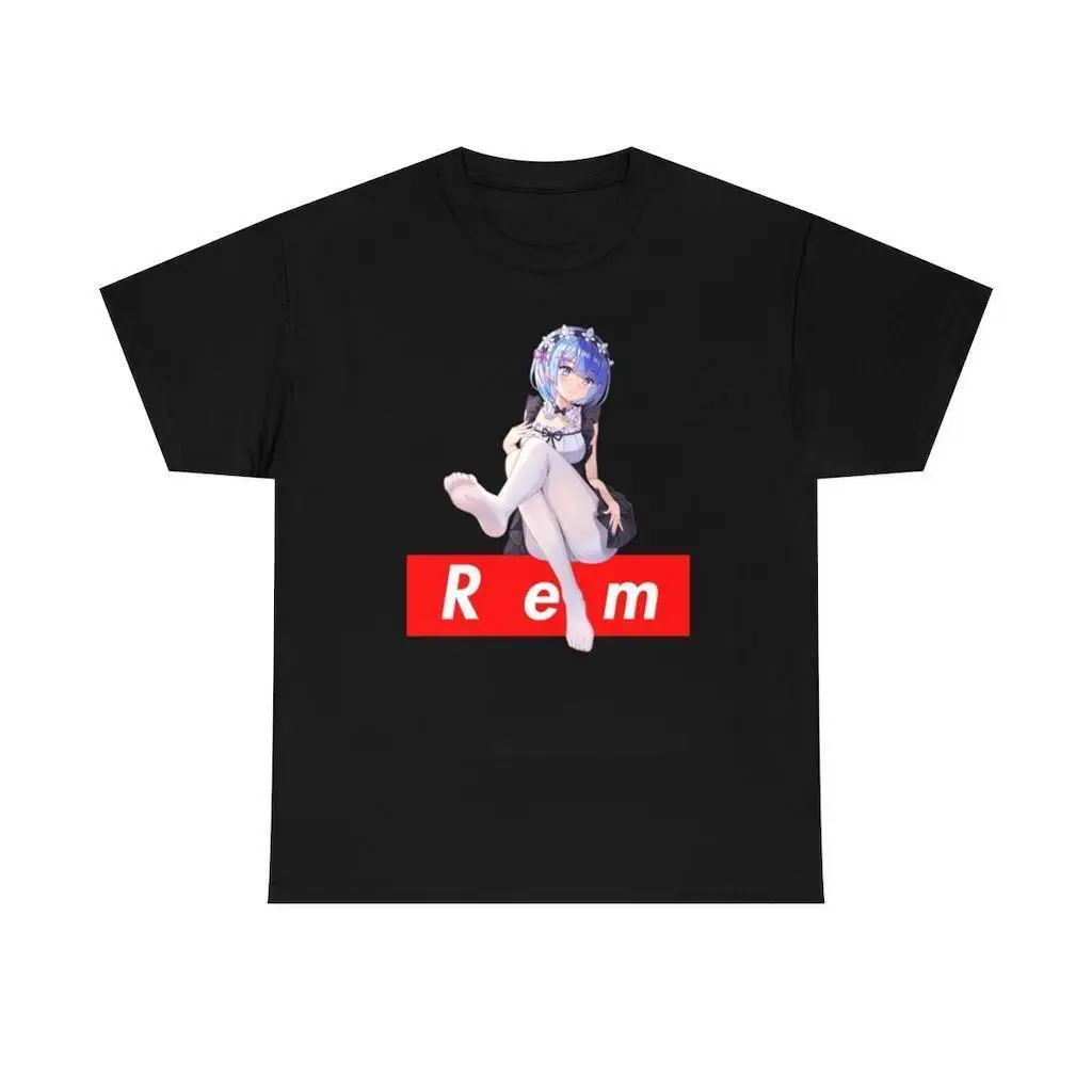 Aesthetic Anime Girl Rem senpai hentai Re Zero Kawaii New Unisex T-Shirt