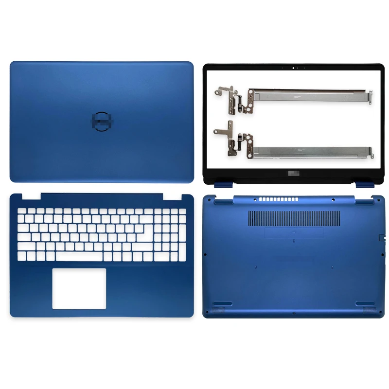 

New Top Back Cover For Dell Inspiron 15 5584 LCD Back Cover/Front Bezel/Hinges/Palmrest/Bottom Case Laptop Housing Cover Blue