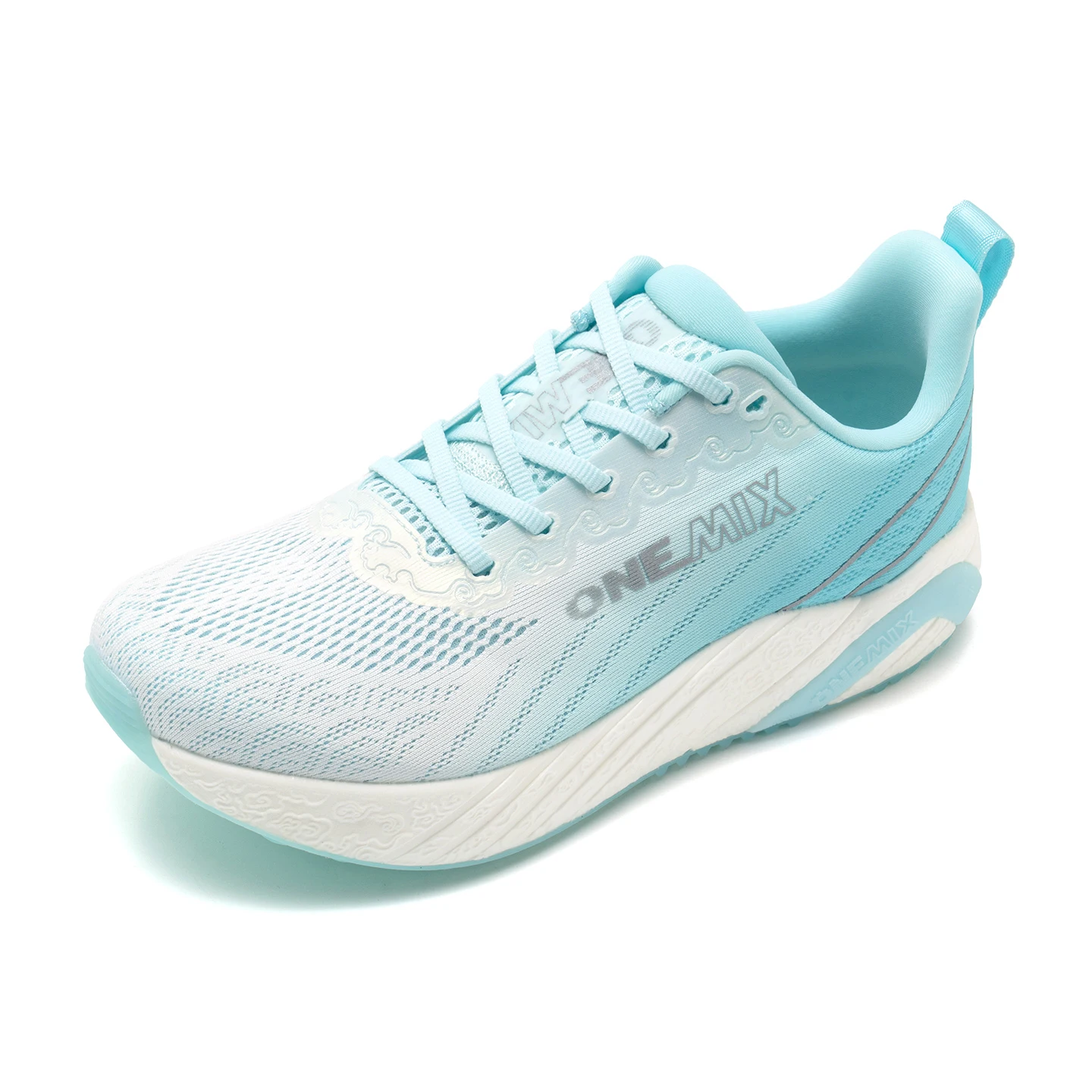 ONEMIX Outdoor Jogging Running Shoes for Men Lightweight Soft Breathable Sneakers Antislip Walking Shoes Unisex Cushion Shoes